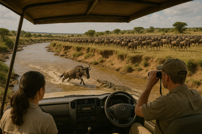 12 Days Amboseli, Tarangire, Ngorongoro,Serengeti & Mara Safari