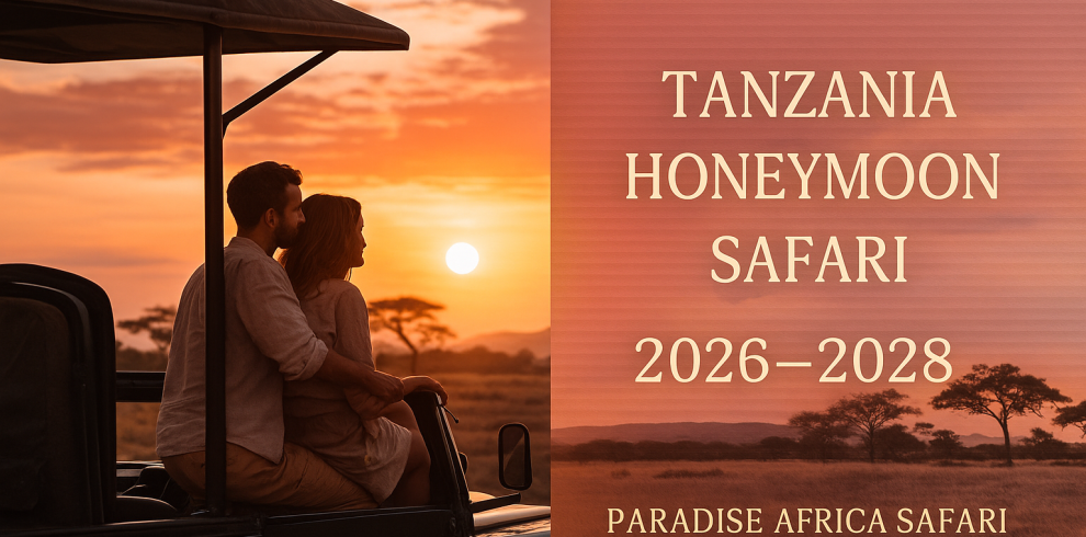 Tanzania Honeymoon Safari 2026–2028 | Paradise Africa Safari